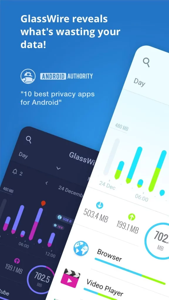 GlassWire Data Usage Monitor