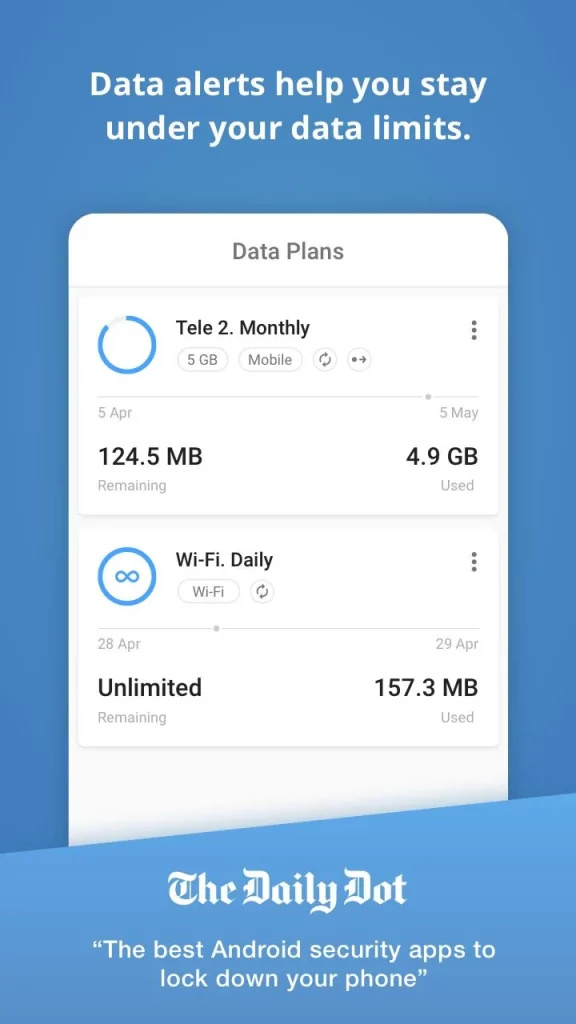 GlassWire Data Usage Monitor