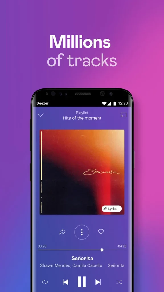 Deezer Music Player