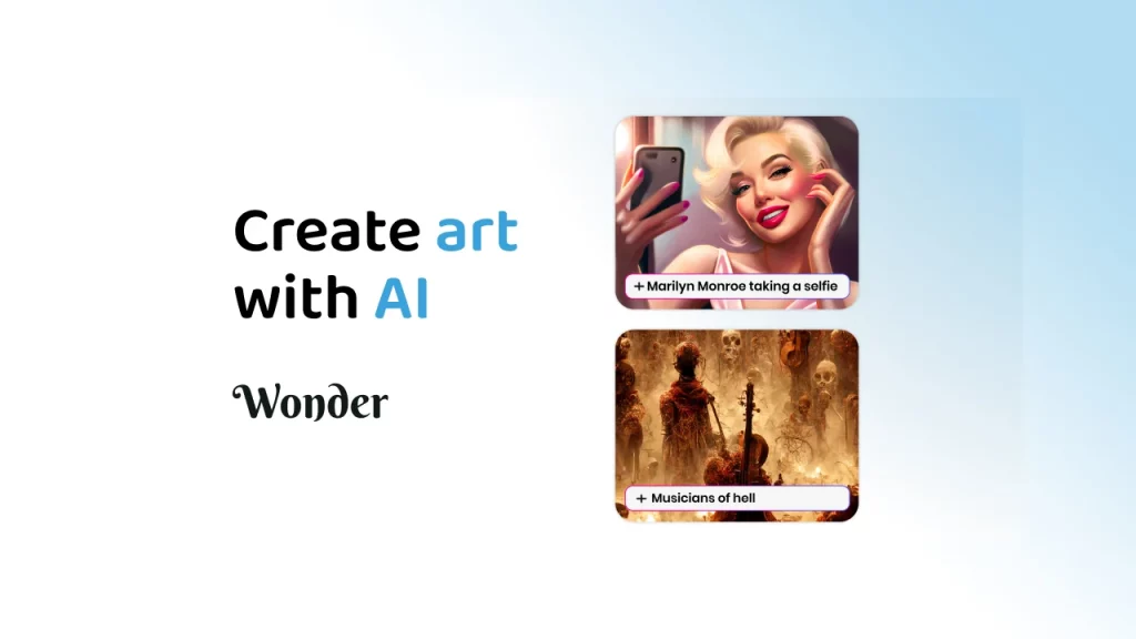 Wonder – AI Art Generator