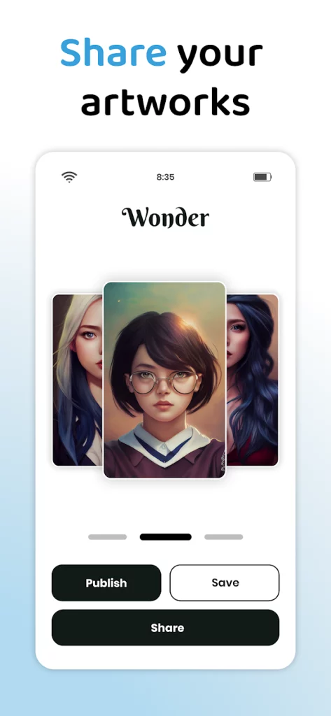 Wonder – AI Art Generator